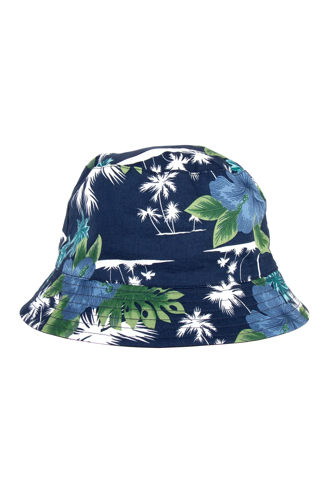 Failsworth Reversible Cotton Bucket Hat Navy