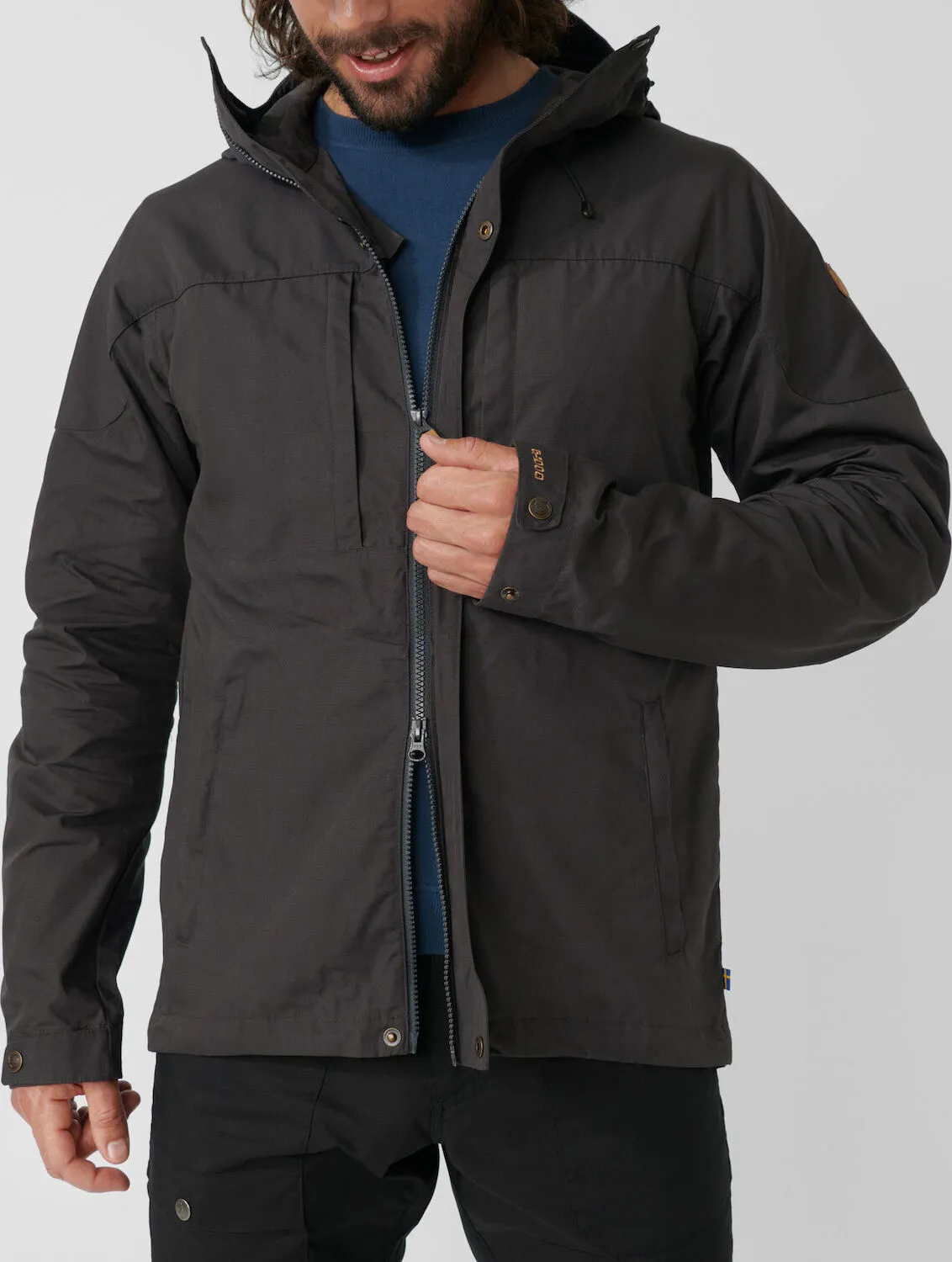 Fjällräven Men's Skogsö Jacket Dark Navy | Buy Fjällräven Men's Skogsö Jacket Dark Navy here | Outnorth