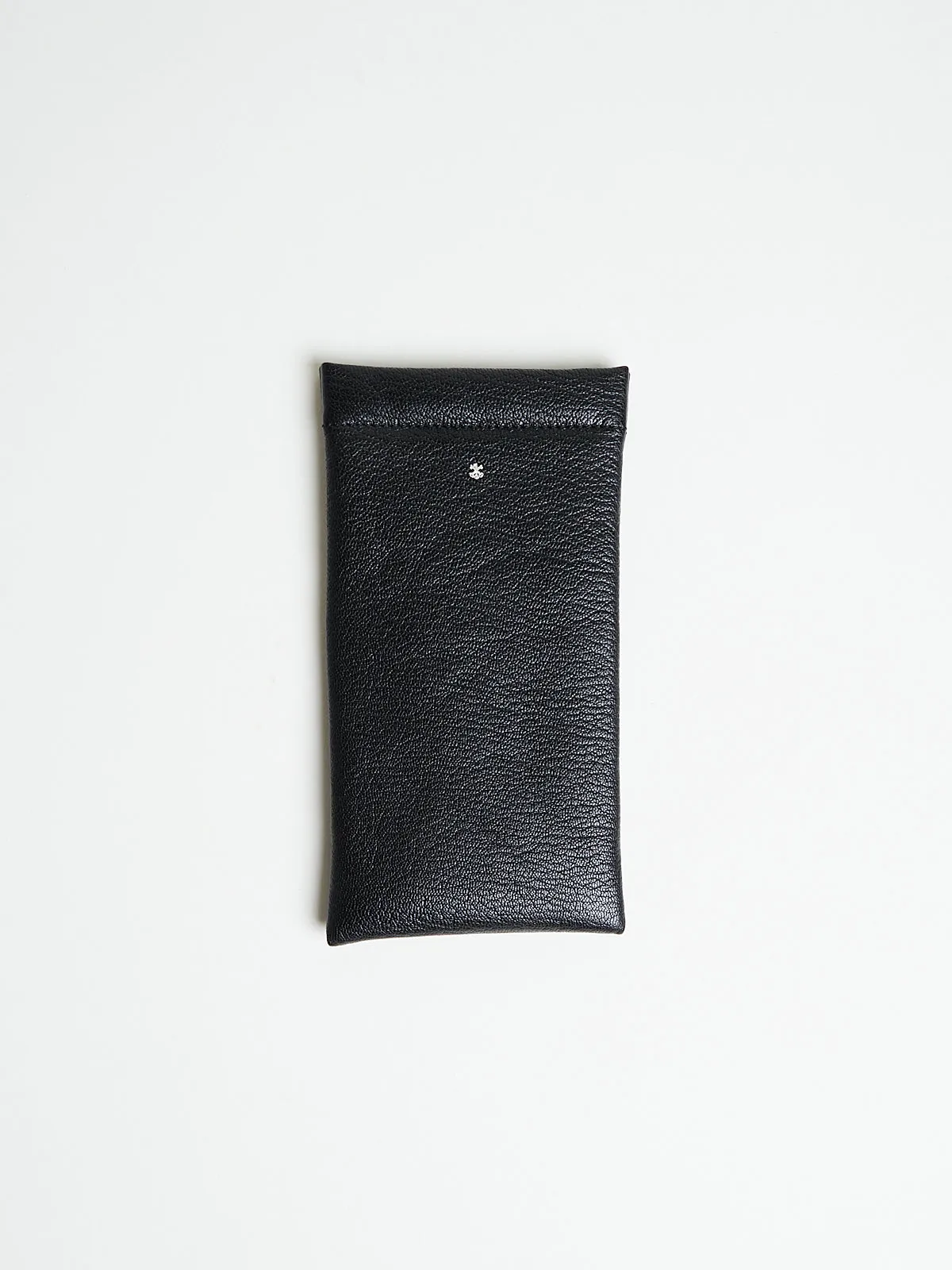 Flat Glasses Case in Black