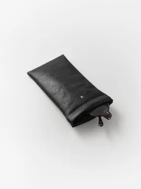 Flat Glasses Case in Black