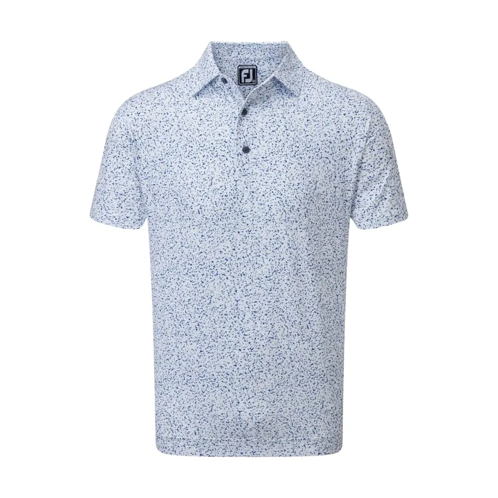 FootJoy 2022 Granite Print Lisle Polo