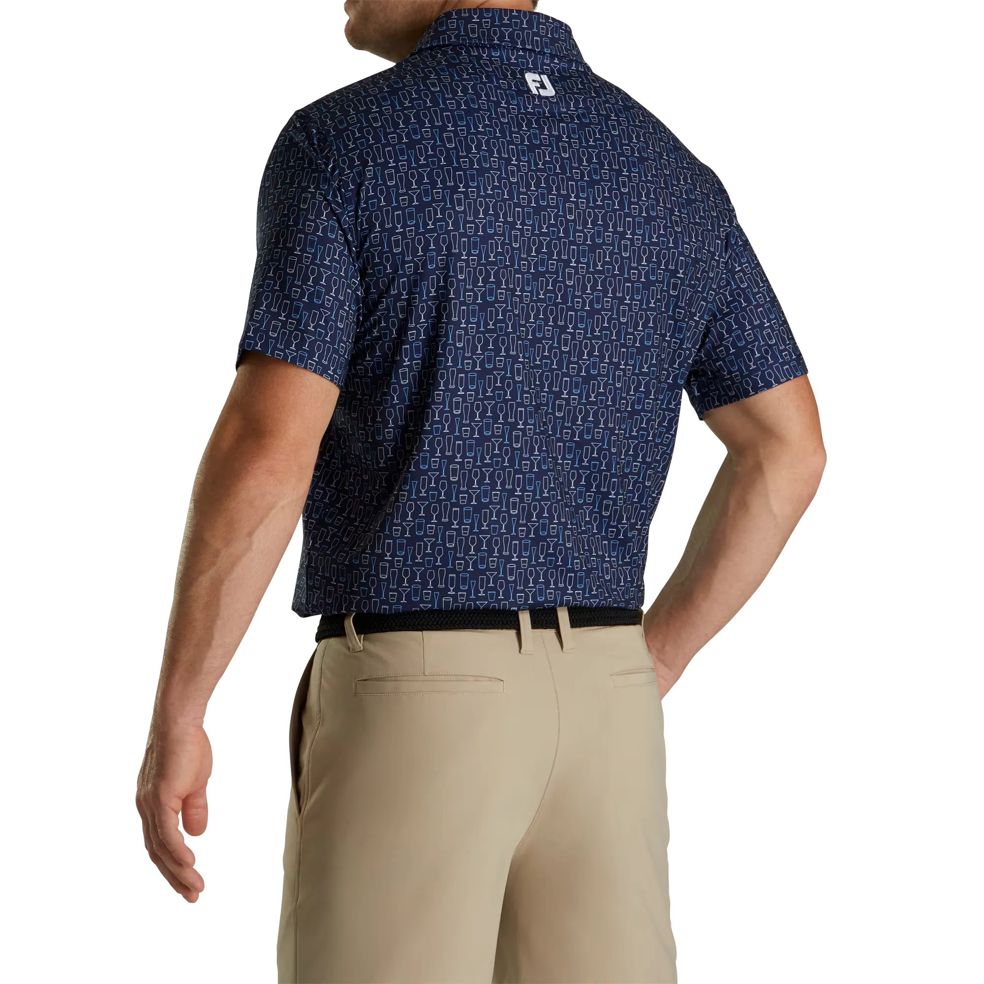 FootJoy Glass Print Polo Shirt