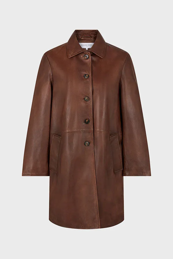 Gerard Darel LAYANE LAMBSKIN COAT