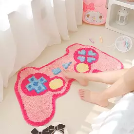 GG Pink PS Controller Pastel Rug ON967