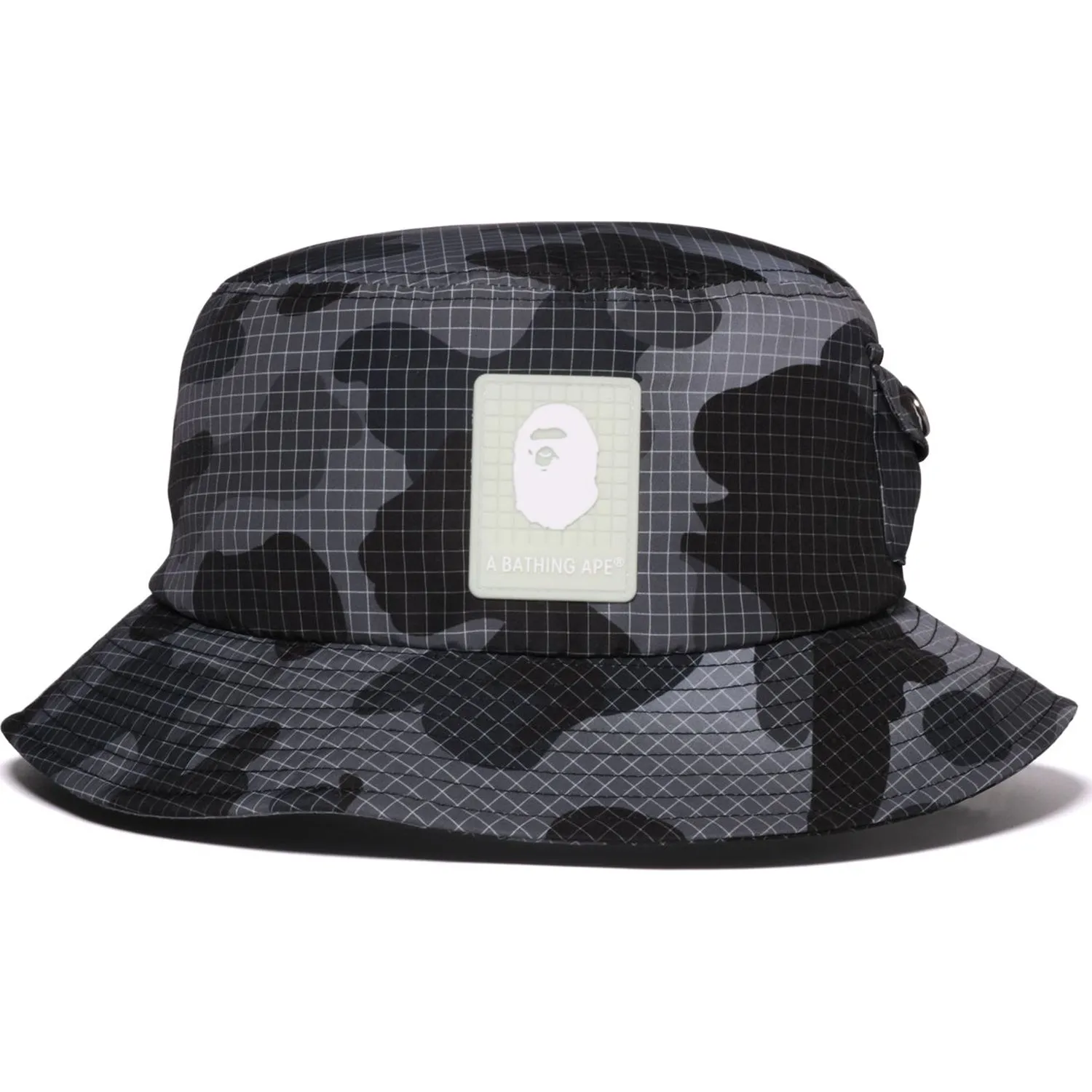 GRID CAMO BUCKET HAT MENS