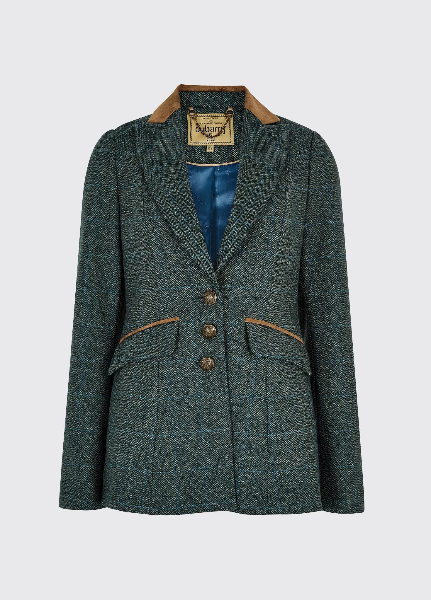 Heather Tweed Jacket - Mist