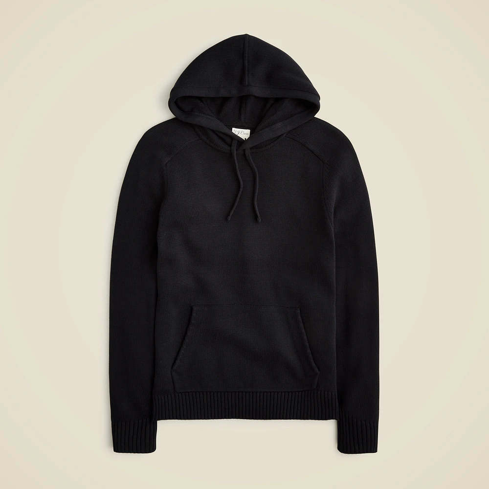 Heritage cotton hooded sweater