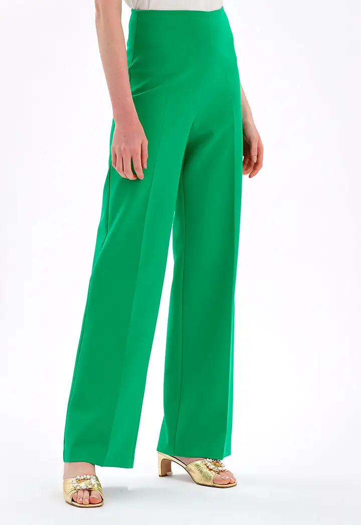 High Waist Wide Legs Trousers