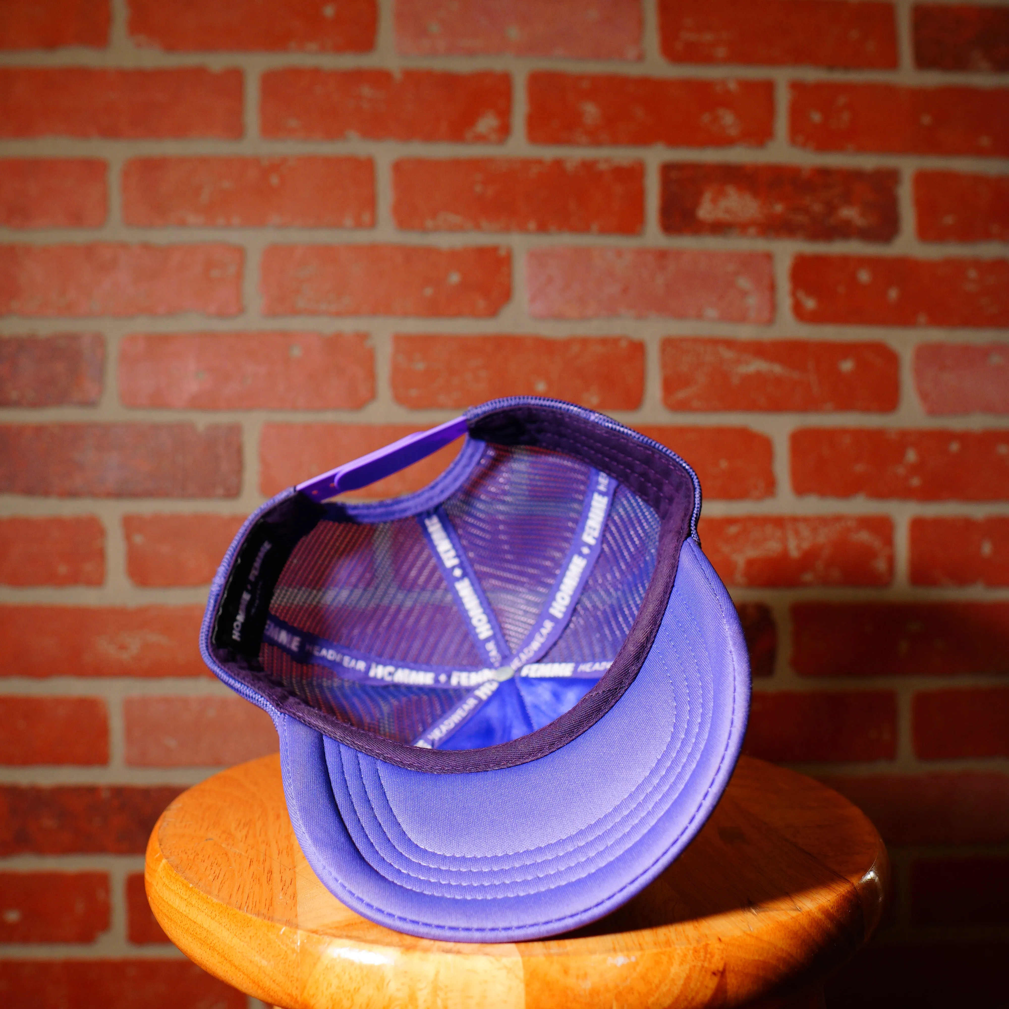 Homme+Femme Purple Trucker Hat