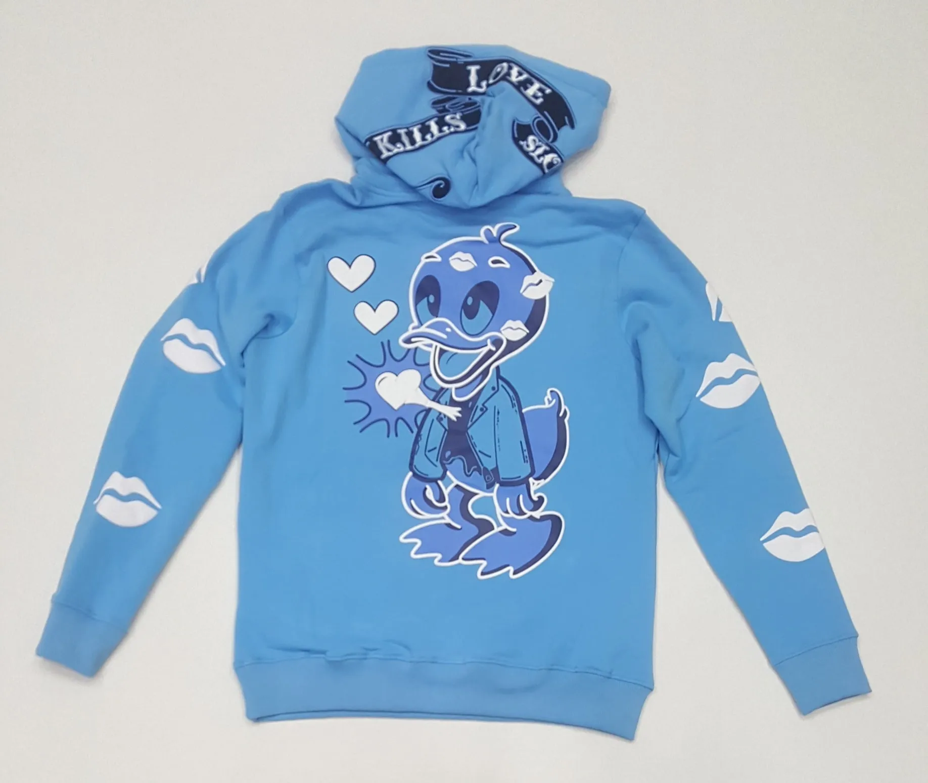 Hudson Light Blue Love Hoodie