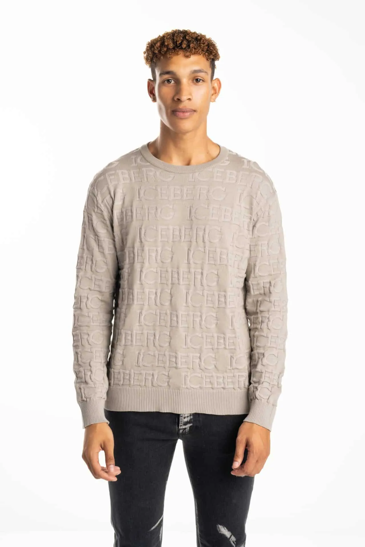 Iceberg Men’s Round Neck Knitted I1P A009 7633 8842