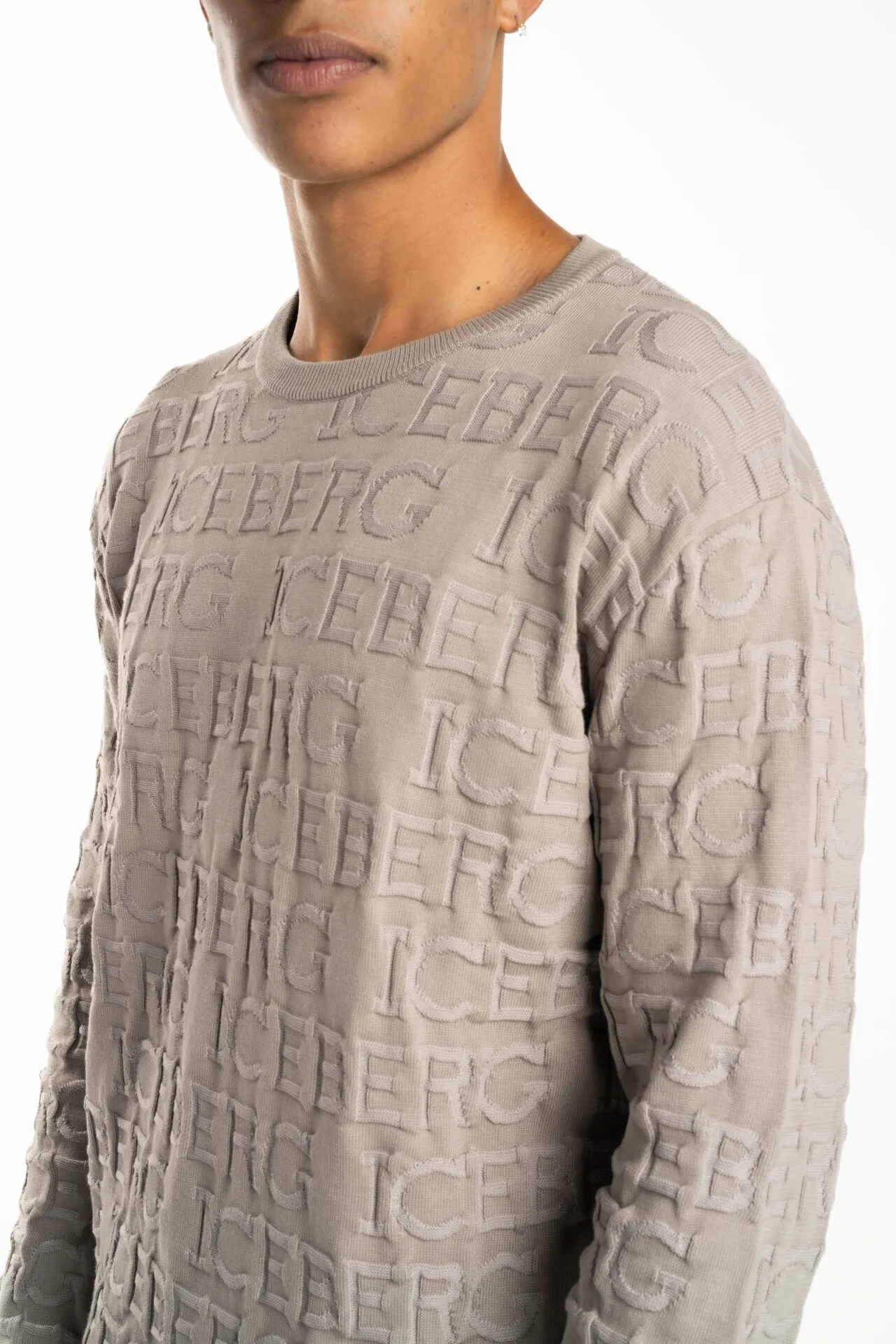 Iceberg Men’s Round Neck Knitted I1P A009 7633 8842