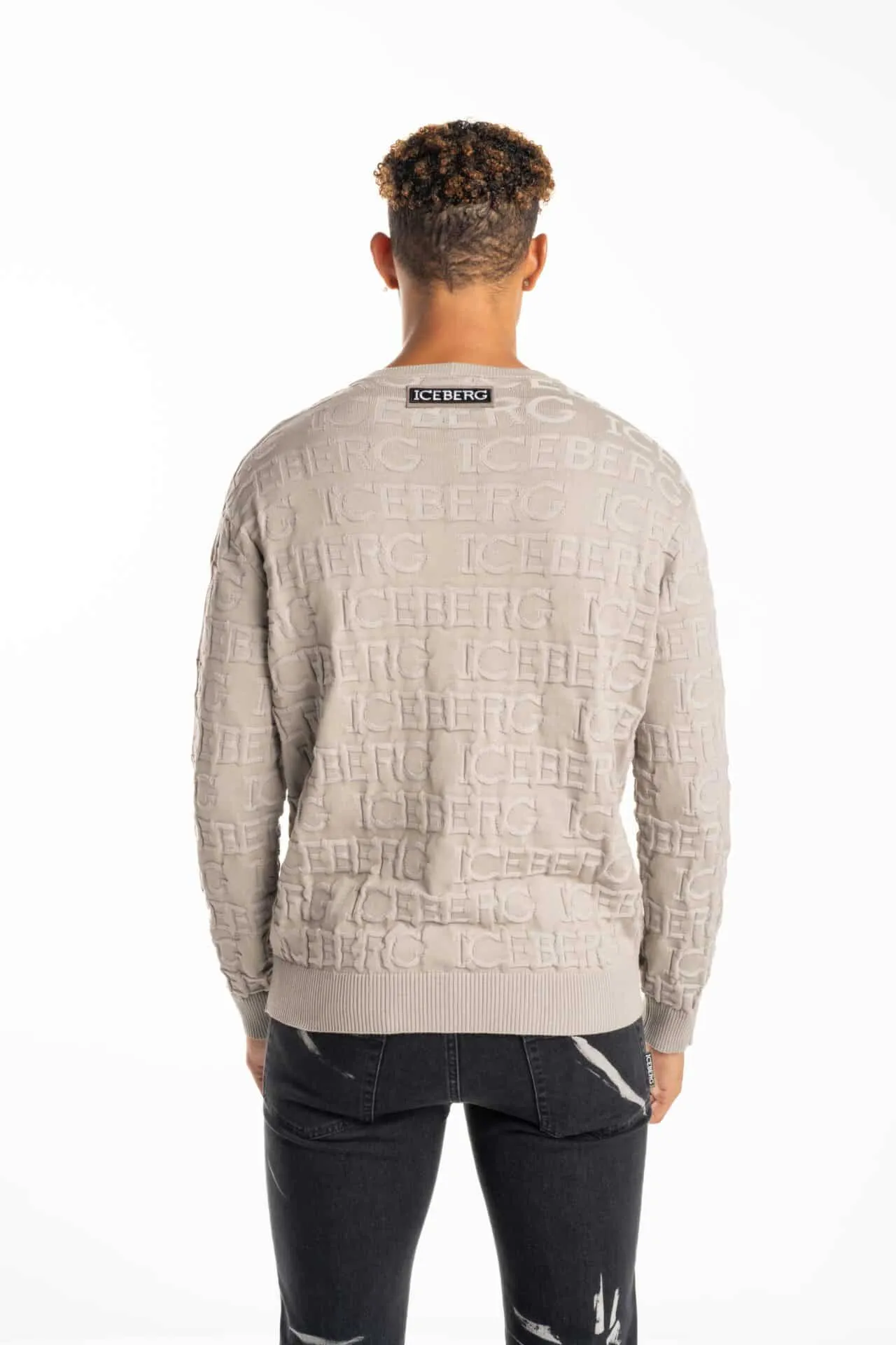 Iceberg Men’s Round Neck Knitted I1P A009 7633 8842