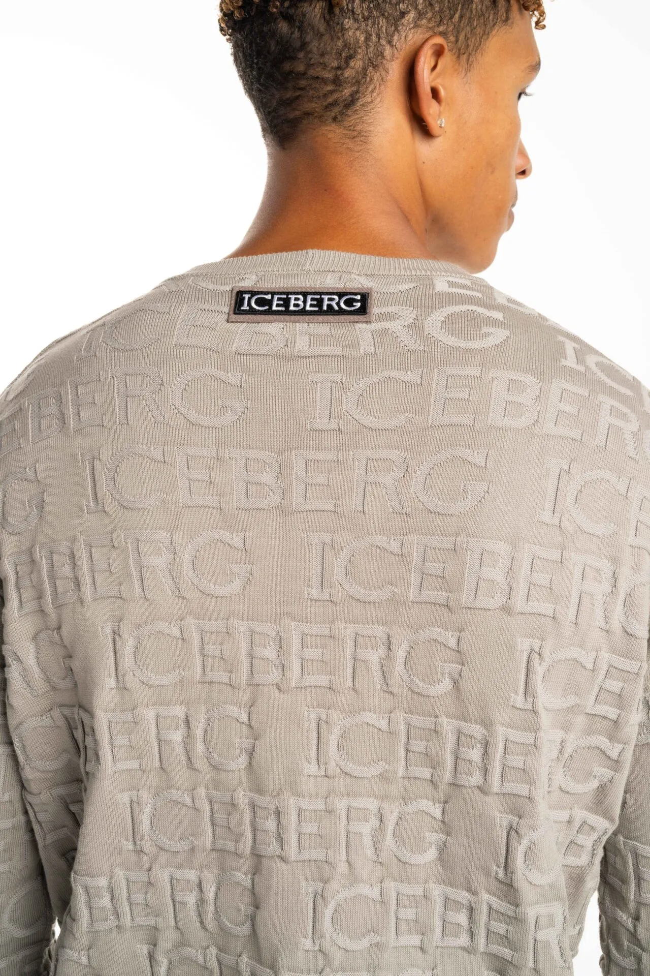 Iceberg Men’s Round Neck Knitted I1P A009 7633 8842