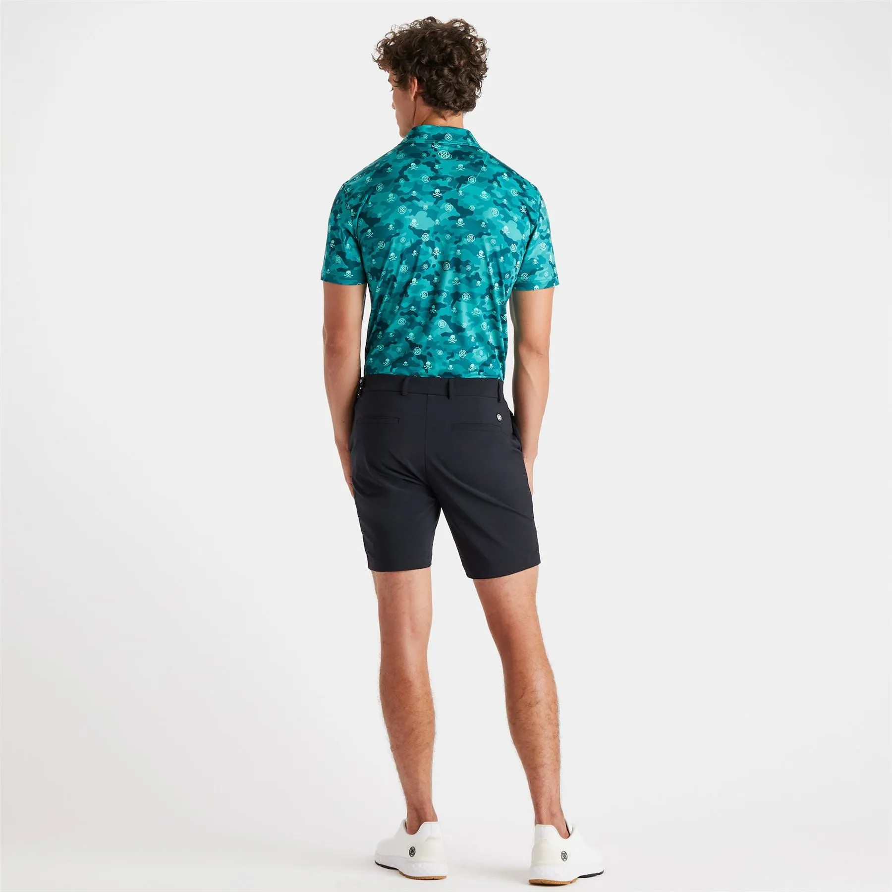 Icon Camo Tech Jersey Slim Fit Polo Lotus - SS23