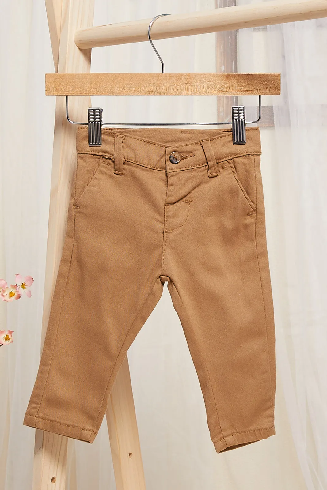 Infant Boys Tan Casual Trousers