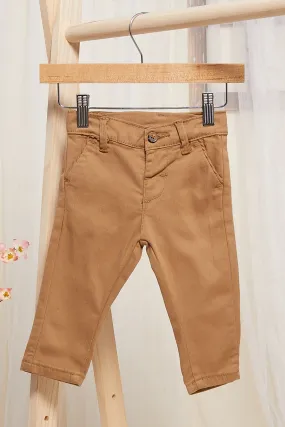 Infant Boys Tan Casual Trousers