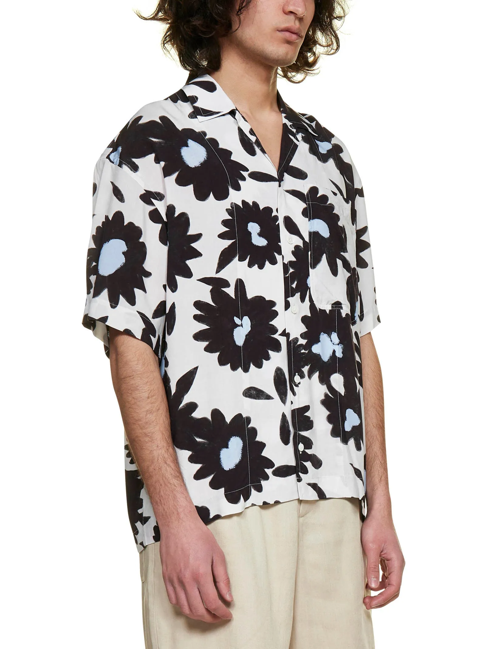 Jacquemus Dark Daisy Short Sleeved Shirt