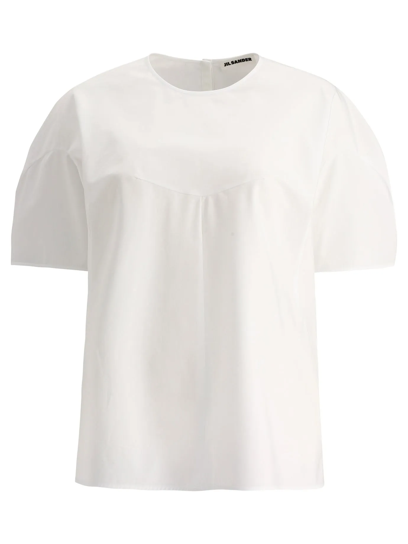 Jil Sander Round-Neck Short-Sleeved Top