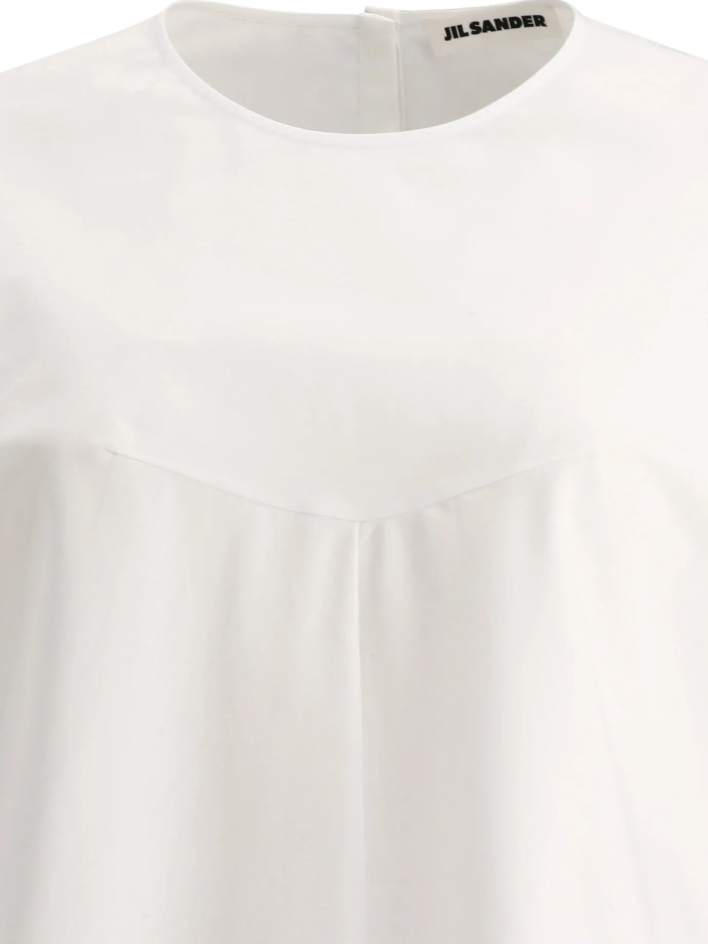 Jil Sander Round-Neck Short-Sleeved Top