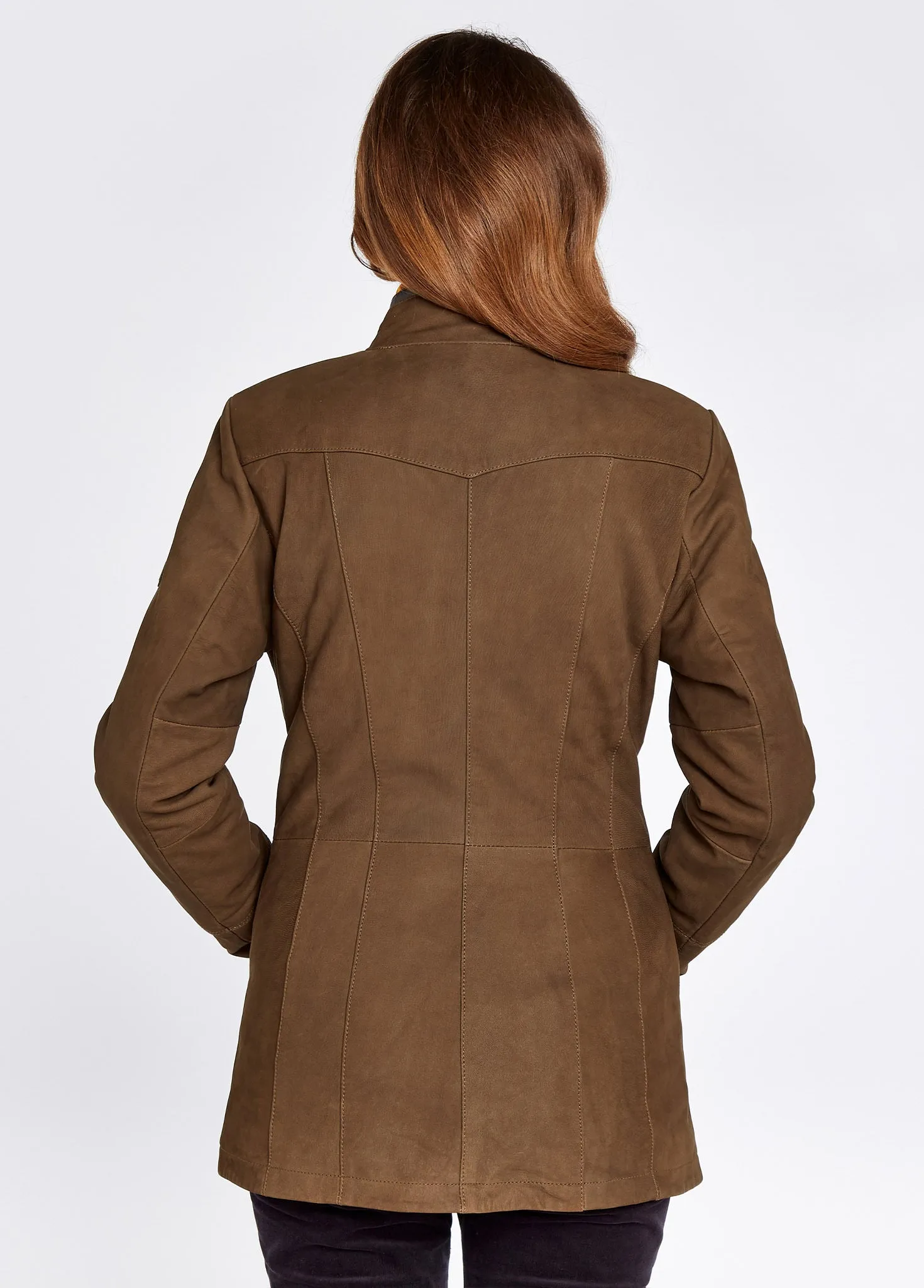 Joyce Leather Jacket - Walnut