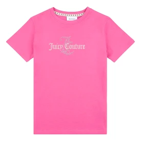 Juicy Couture Diamante T-Shirt Junior