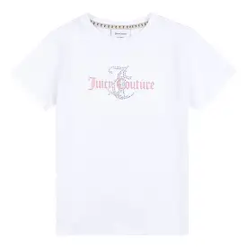 Juicy Couture Diamante T-Shirt Junior