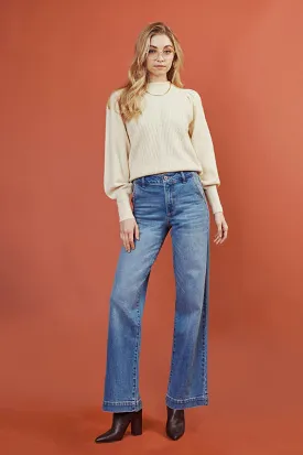 Kan Kan - High Rise Trouser Wide Leg