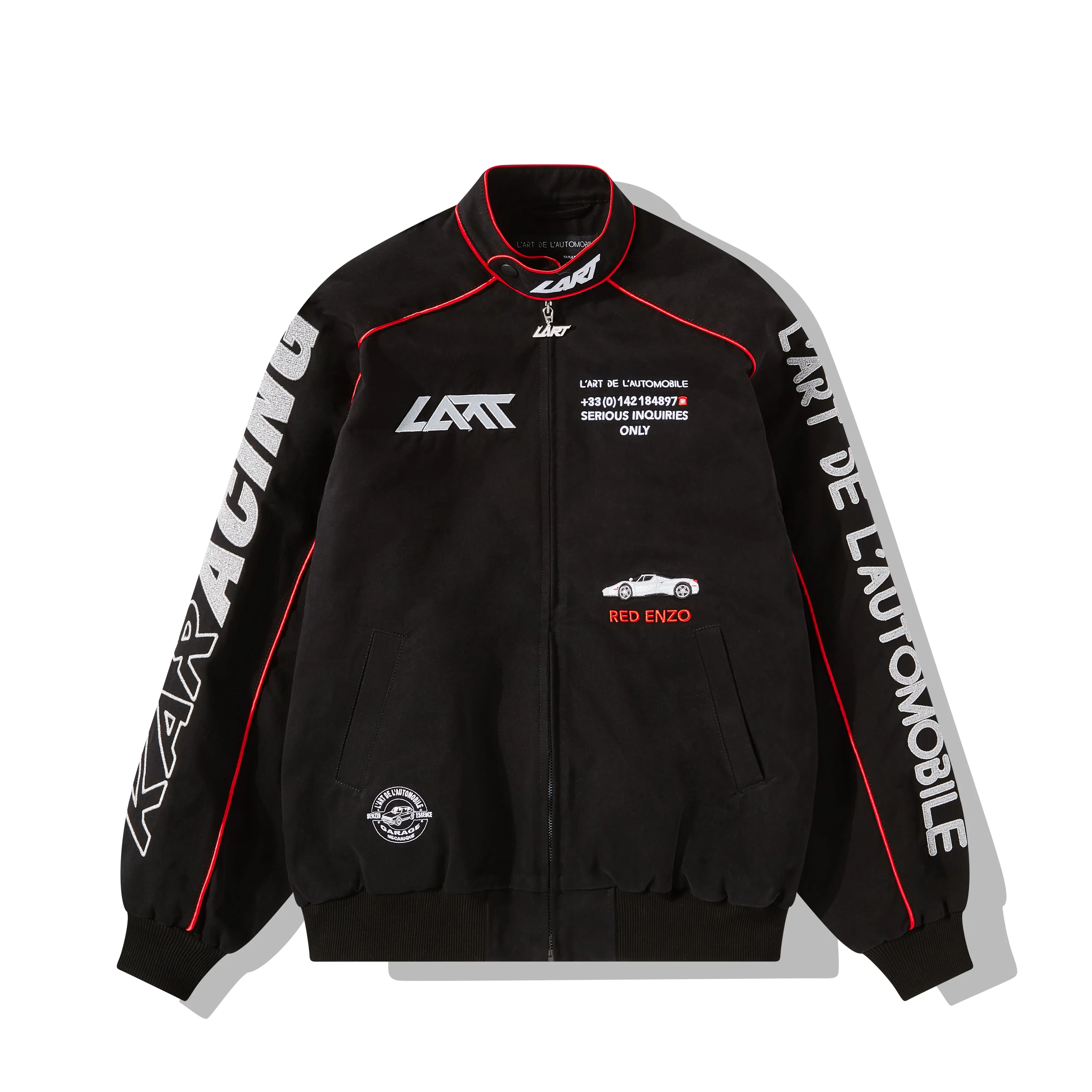 Kar L'Art De L'Automobile Enzo Karacing Driver Jacket  Black