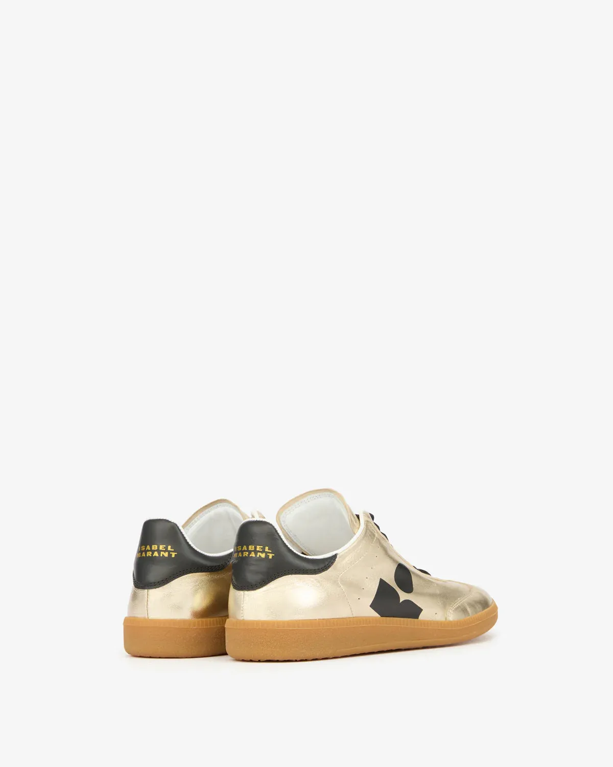 KAYCEE SNEAKER-LIGHT GOLD/BLACK - ISABEL MARANT