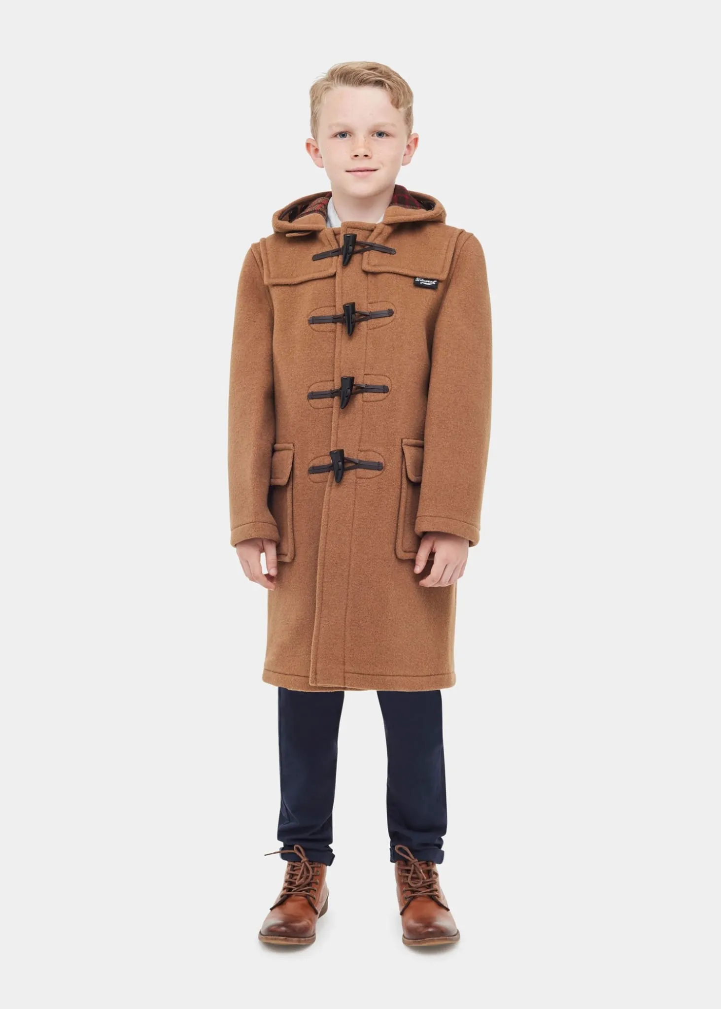 Kids Original Duffle Coat Tan