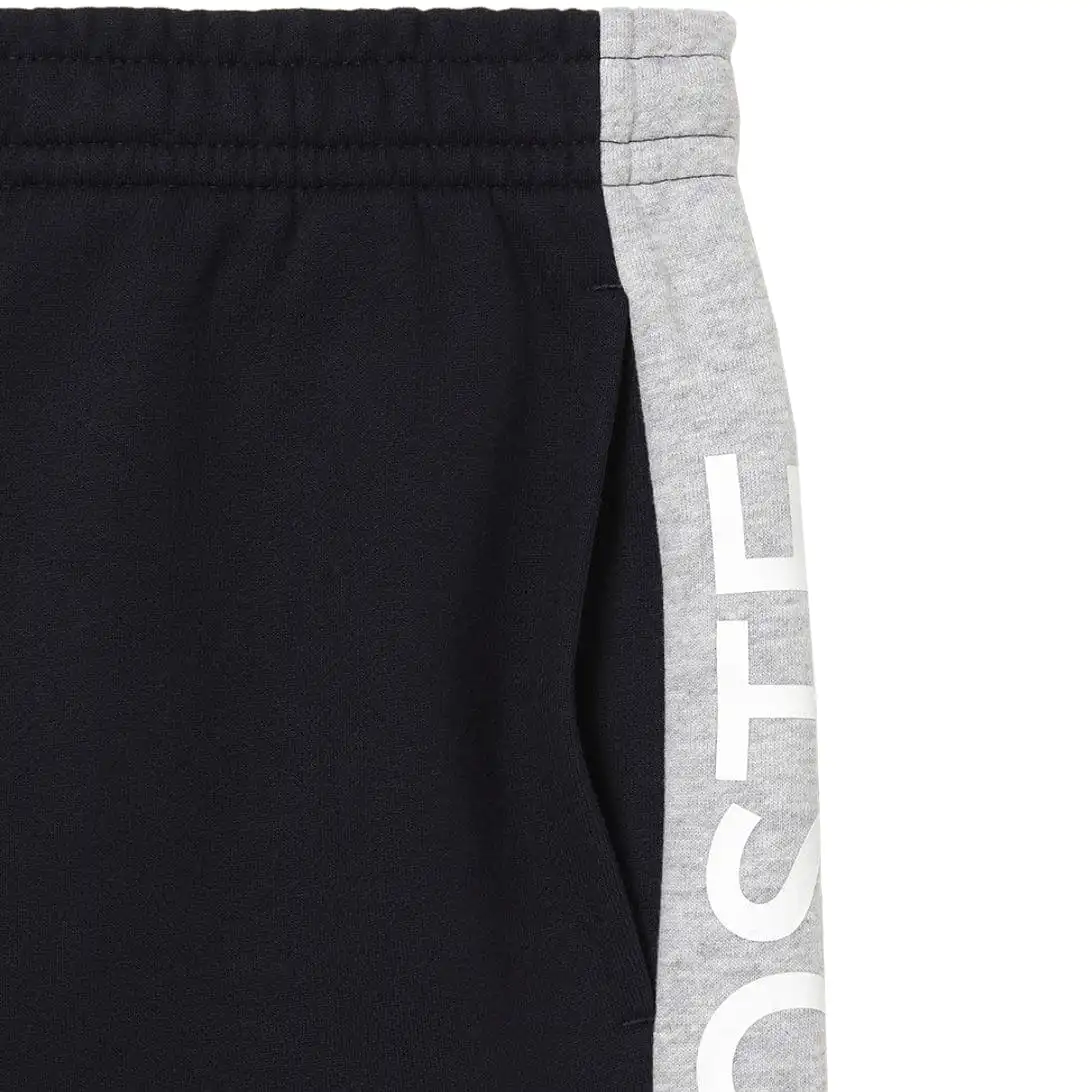 Lacoste Brushed Fleece Side Logo Short (Navy Blue/Grey Chine) GH8368-51