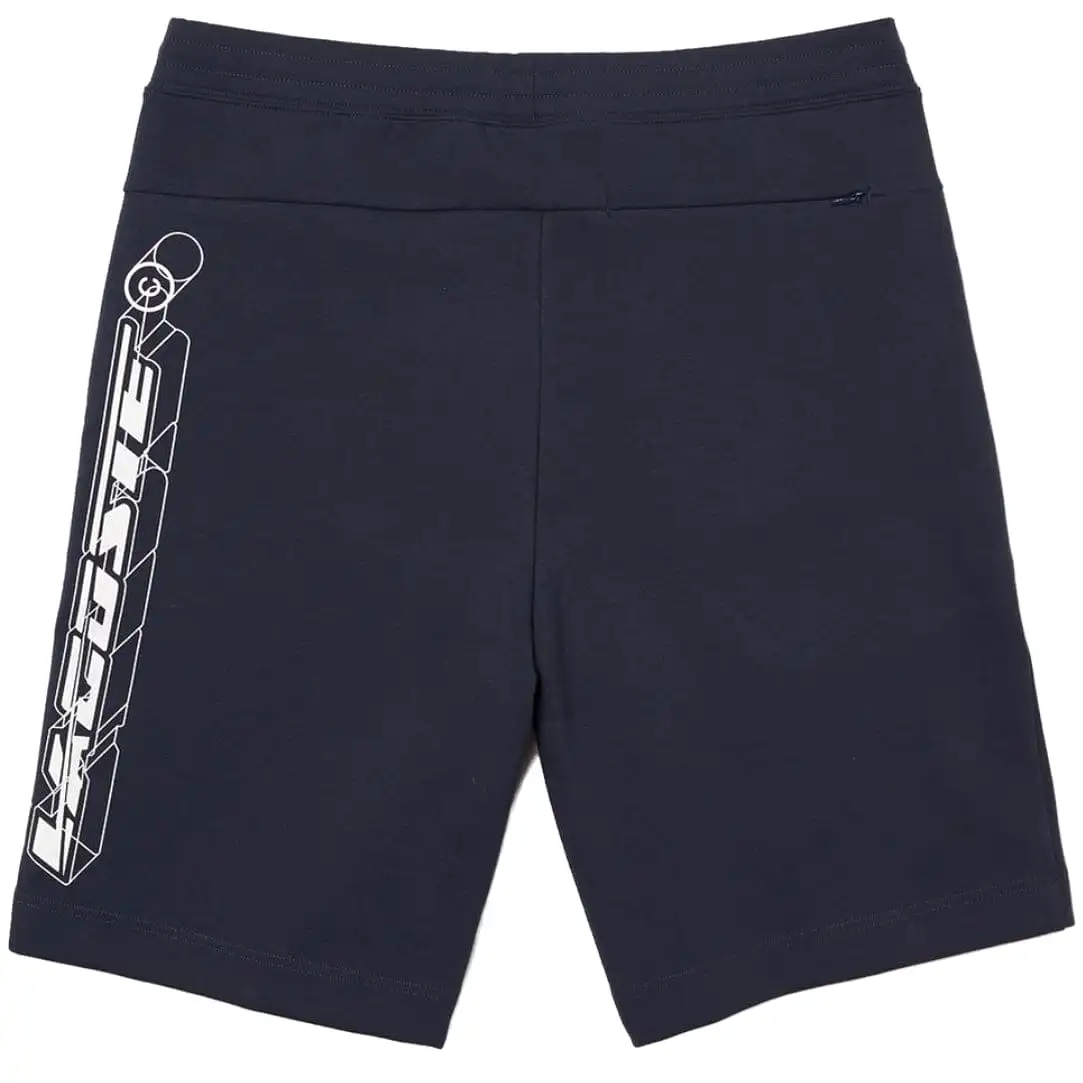 Lacoste Cotton Brushed Fleece Short (Blue) GH5539-51