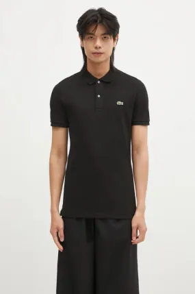 Lacoste cotton polo shirt PH4012 031 black color