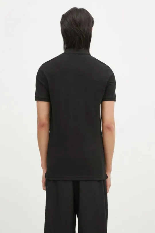 Lacoste cotton polo shirt PH4012 031 black color