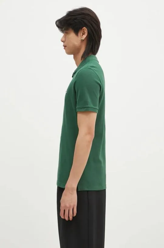 Lacoste cotton polo shirt PH4012 132 green color