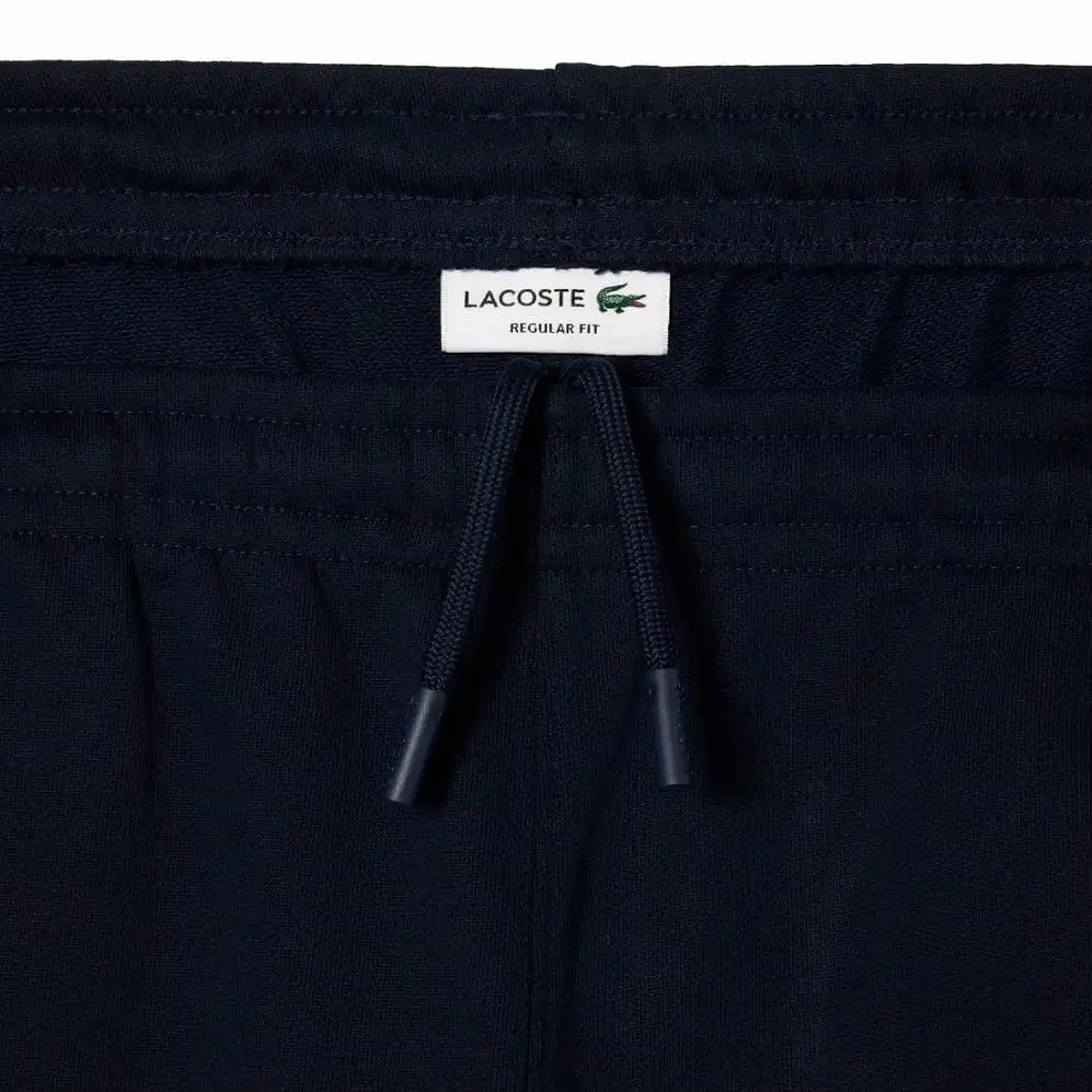 Lacoste Unbrushed Cotton Fleece Short (Navy Blue) GH5086-51