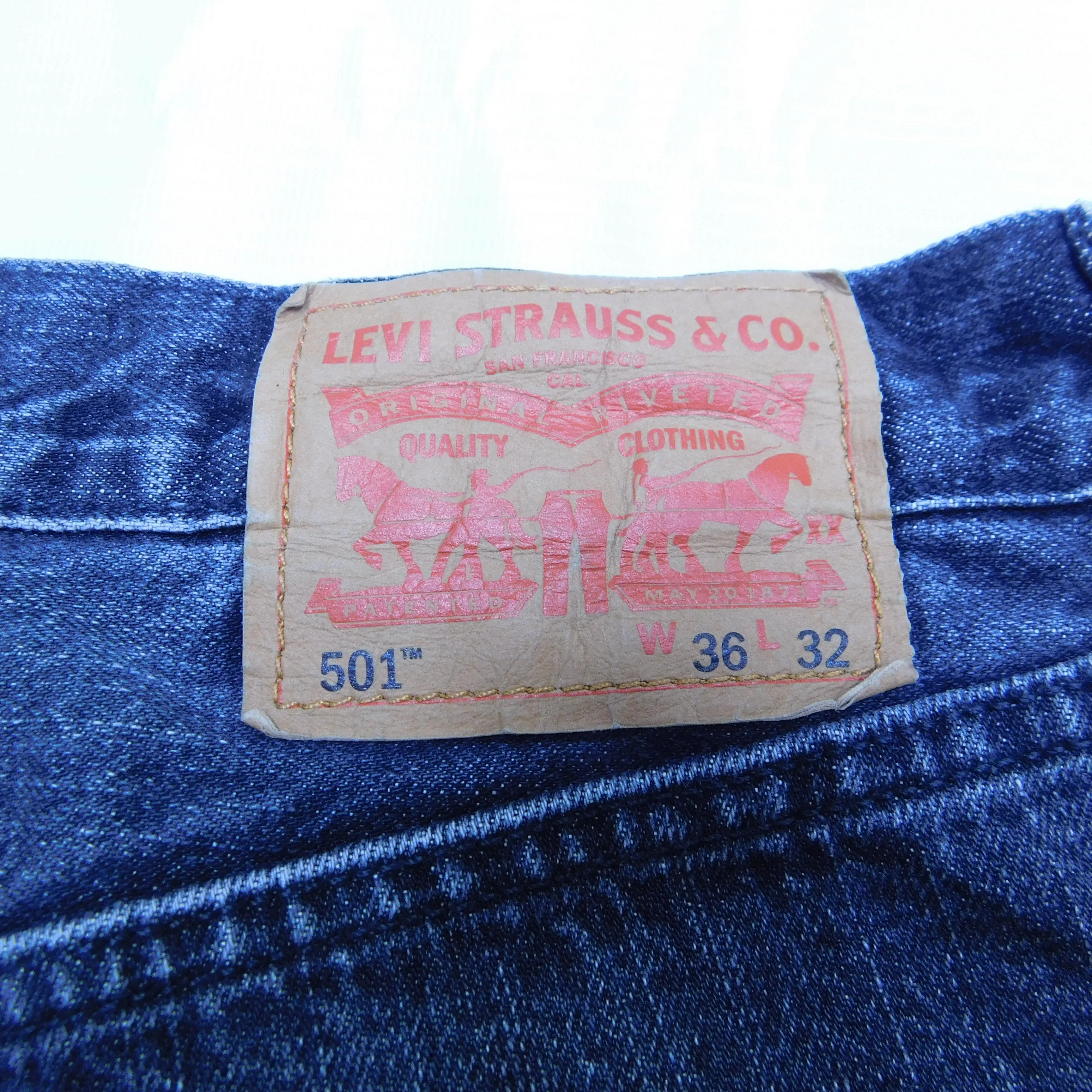 Levi's 501 Grey Jeans