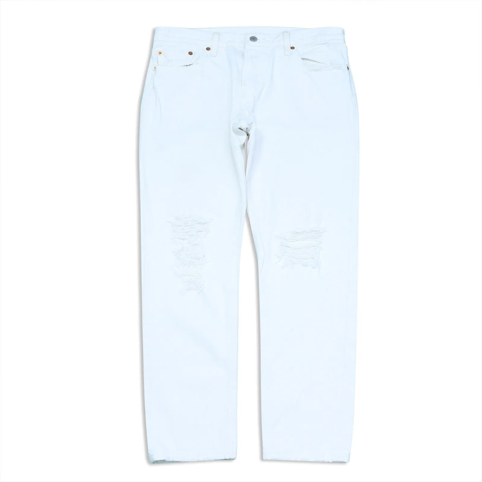 Levi's 501 Tapered White Jeans