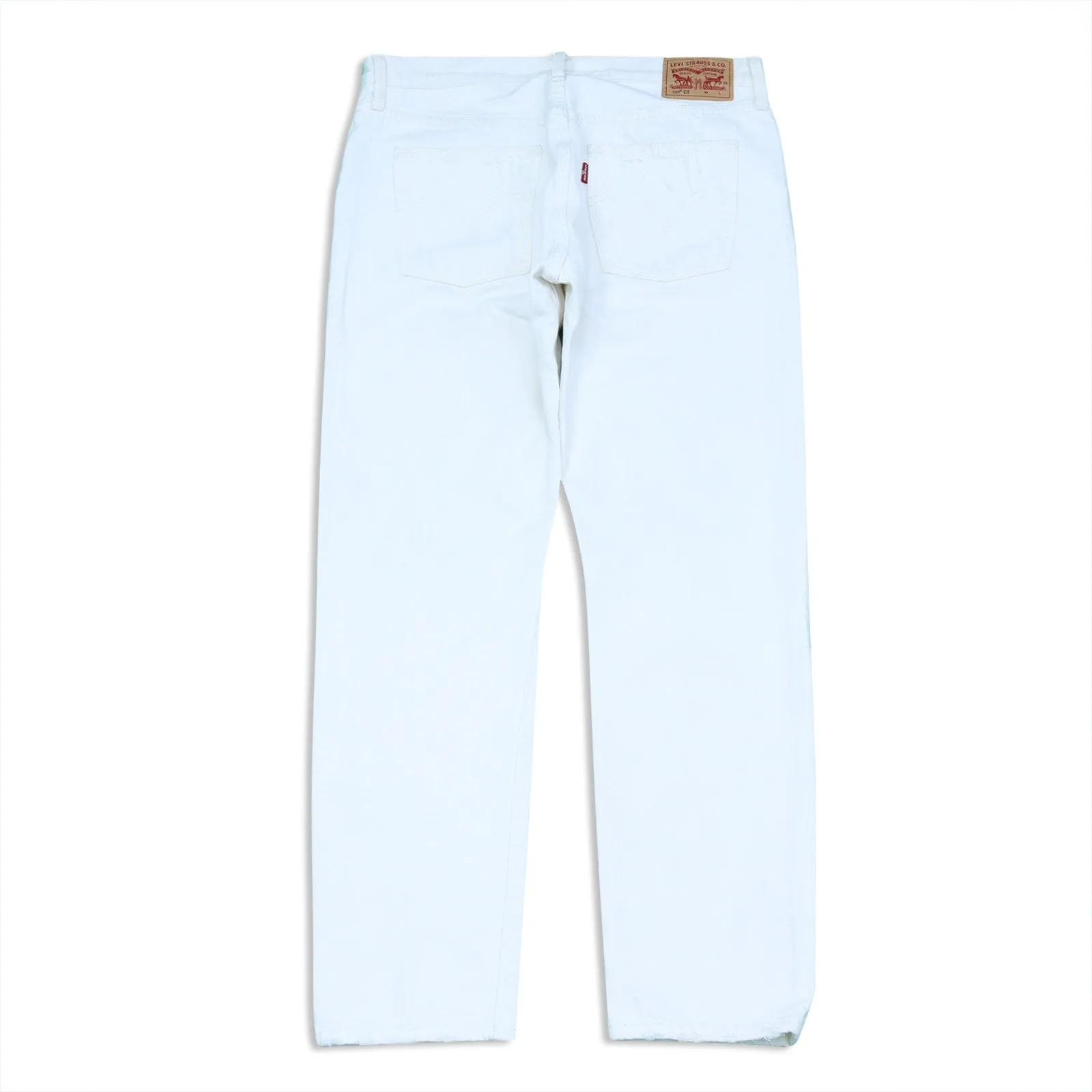 Levi's 501 Tapered White Jeans