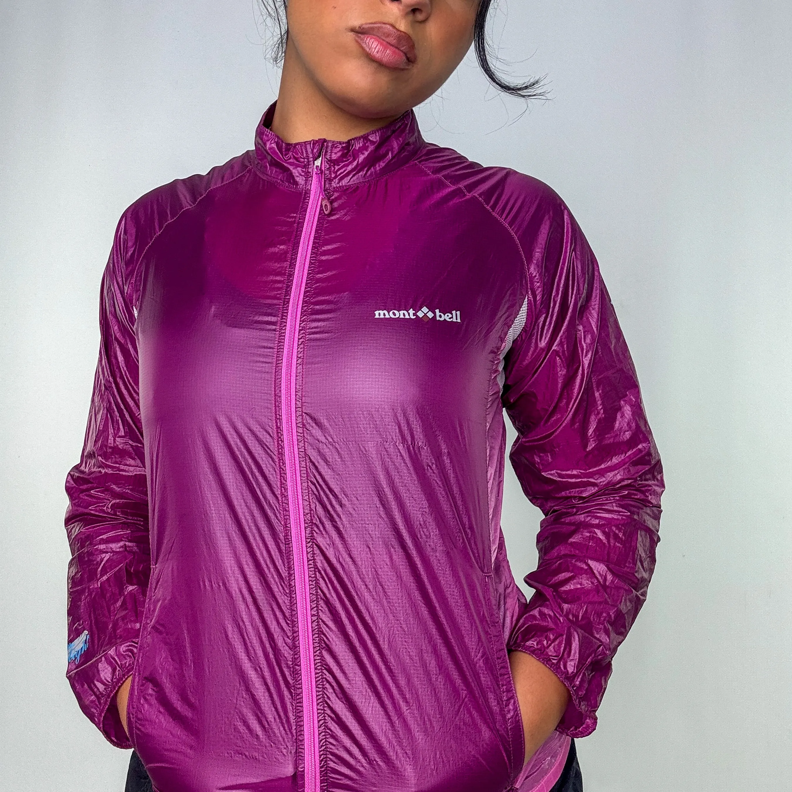 Lilac Purple y2ks Montbell Rain Jacket (S)