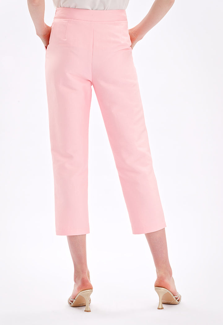 Long Solid Formal Trouser