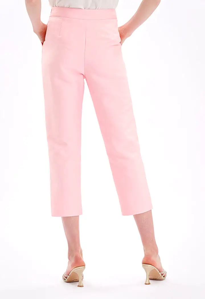 Long Solid Formal Trouser