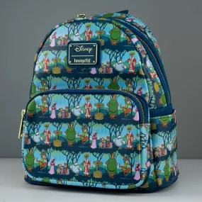 Loungefly x Disney Robin Hood Sherwood All Over Print Mini Backpack