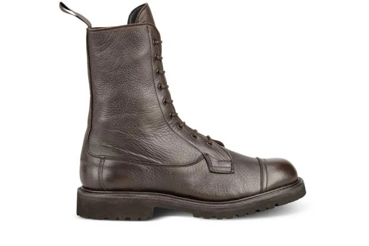 Lucia Super Boot - Olivvia Deerskin - Espresso Burnished