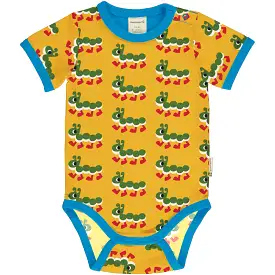 Maxomorra Caterpillar Short Sleeved Bodysuit