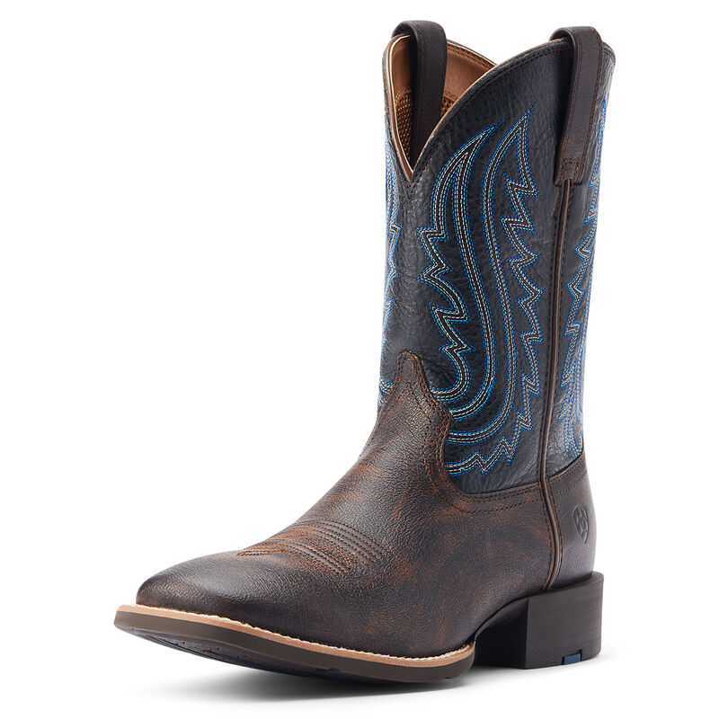 Men's Sport Big Country Western Boot in Black