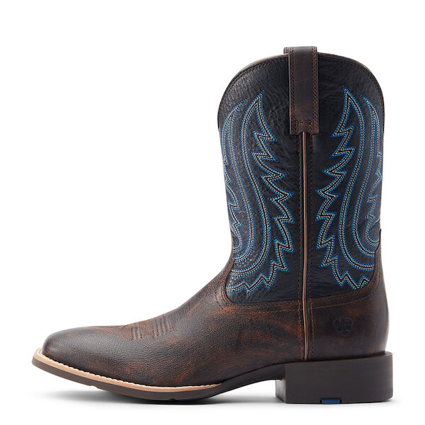 Men's Sport Big Country Western Boot in Black