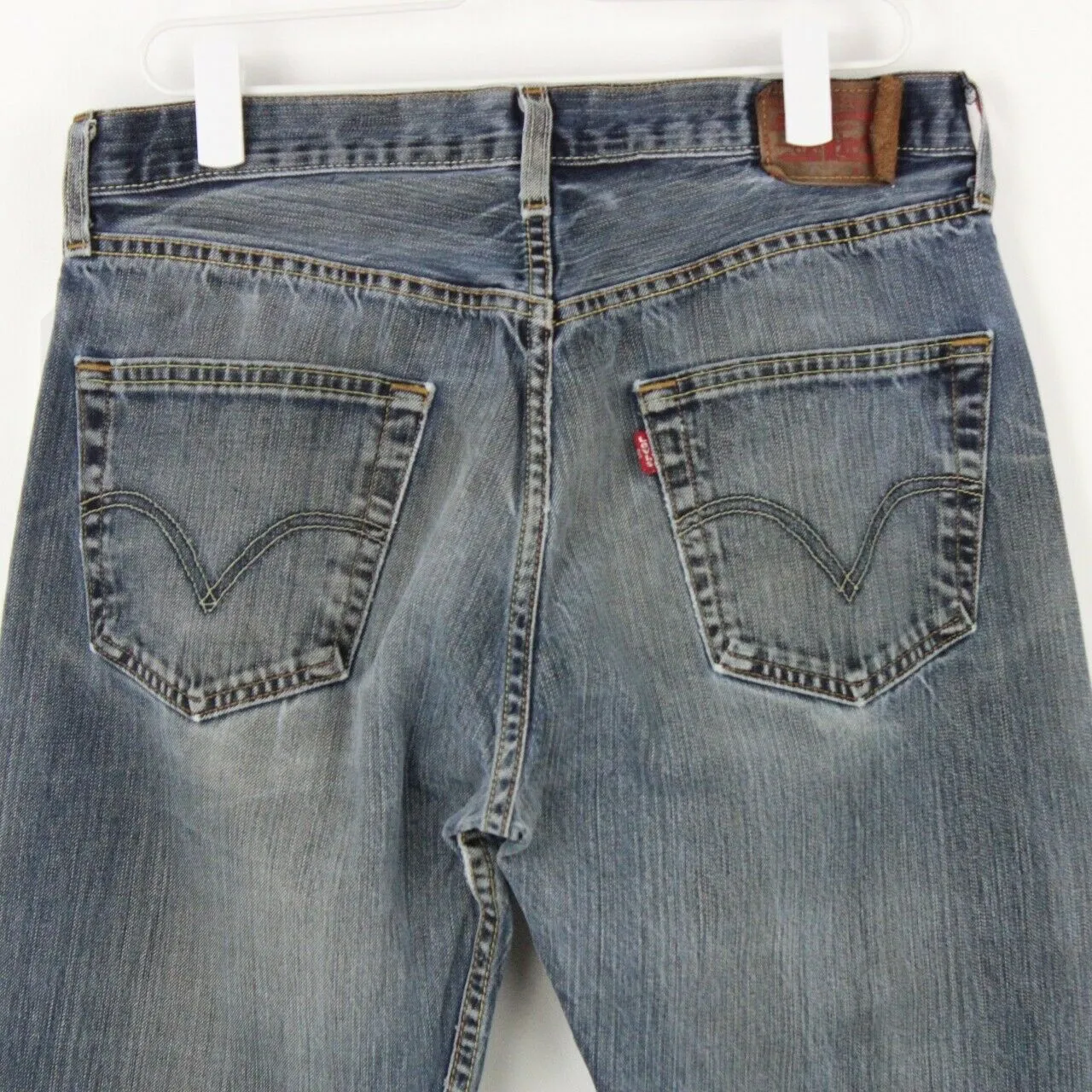 Mens LEVIS 501 Jeans Mid Blue | W33 L32