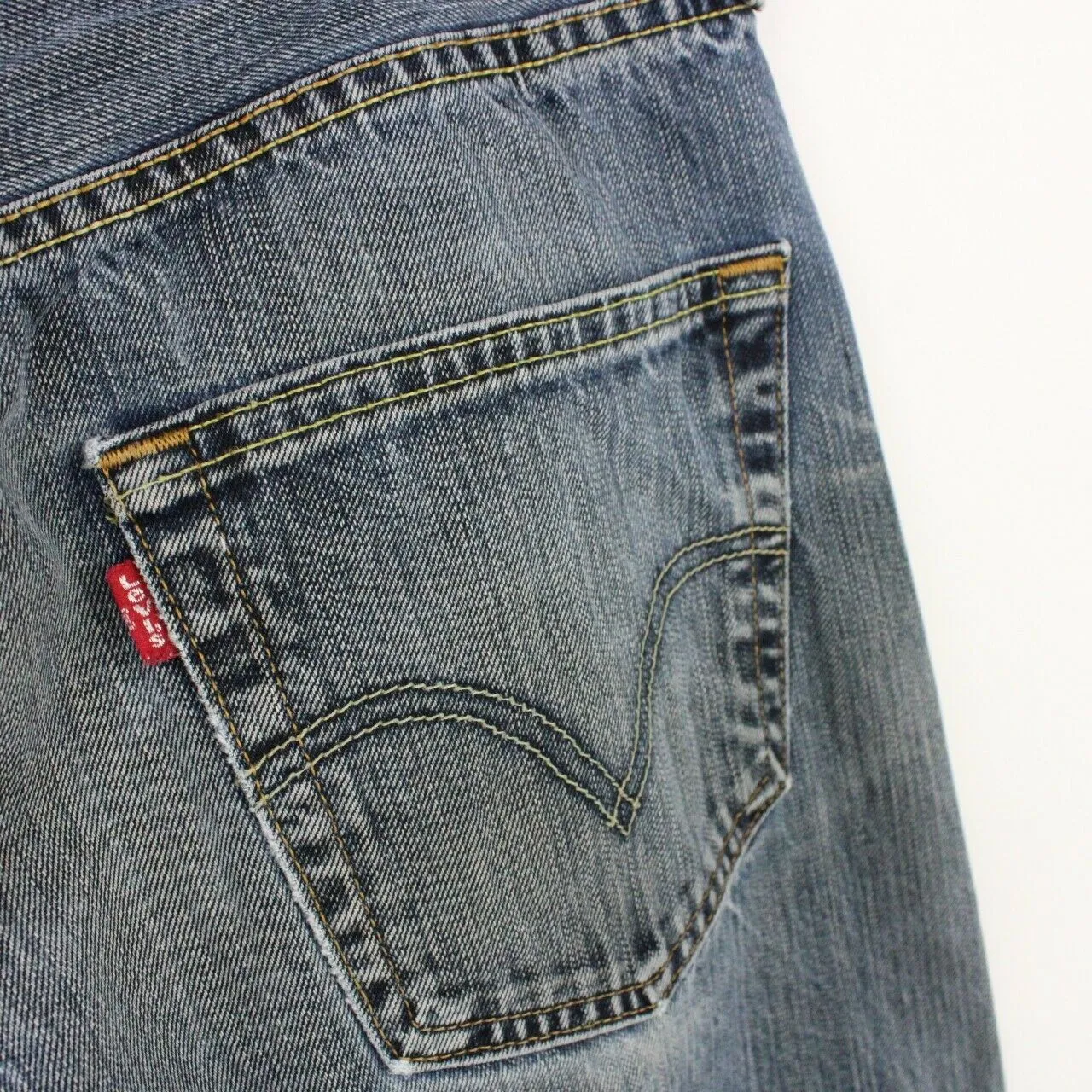 Mens LEVIS 501 Jeans Mid Blue | W33 L32